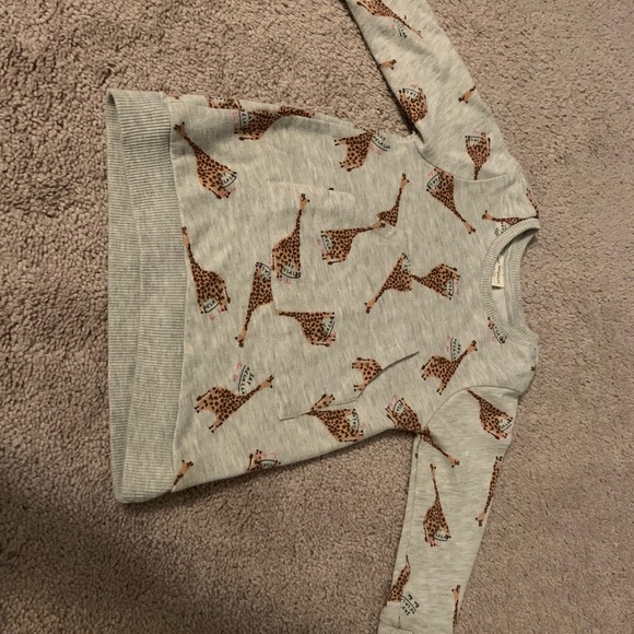 Giraffe Sweater Tunic - Picture 1 of 3